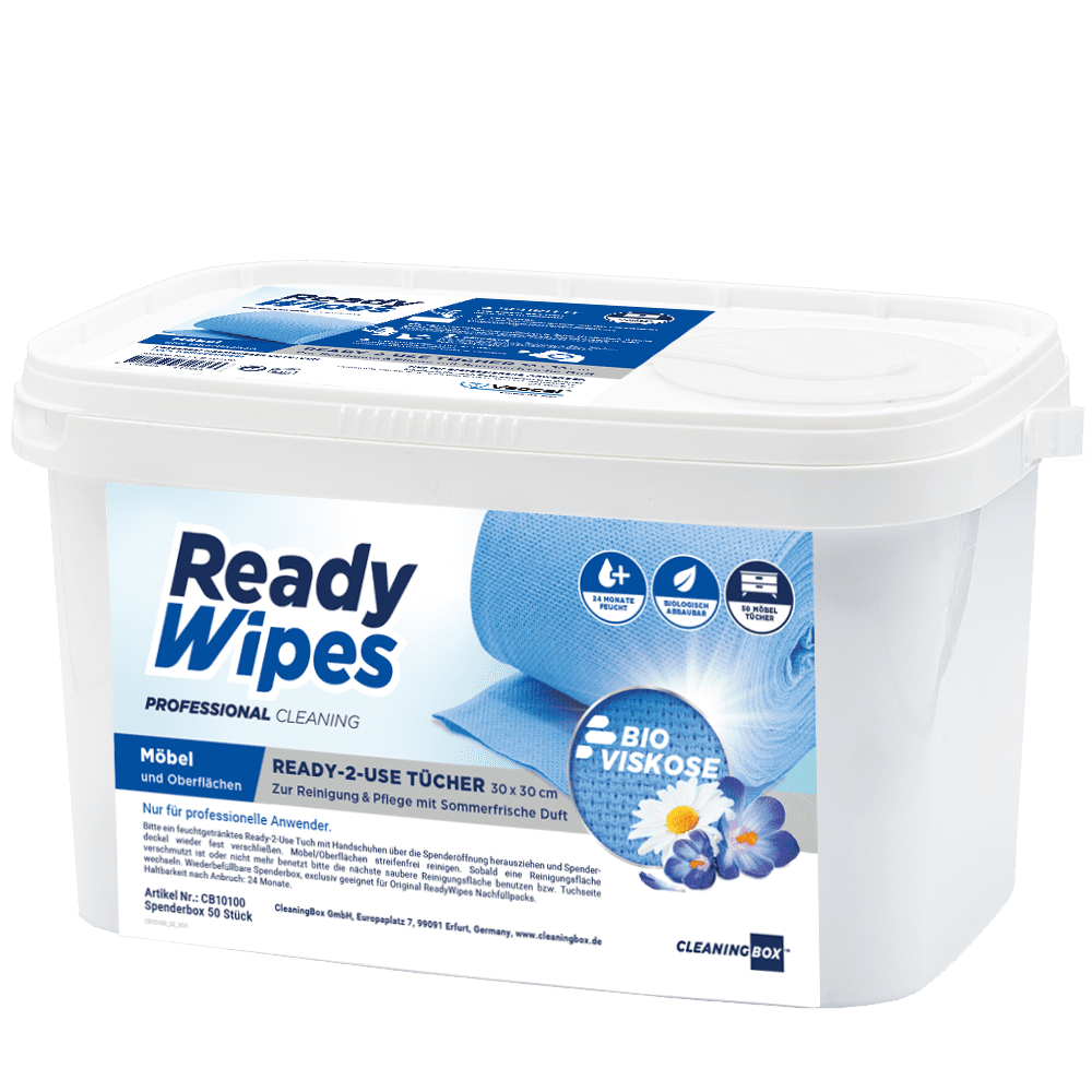 CleaningBox® 5-in-1 Wet Wipes Furniture &amp; Surfaces