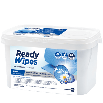 CleaningBox® 5-in-1 Wet Wipes Furniture &amp; Surfaces