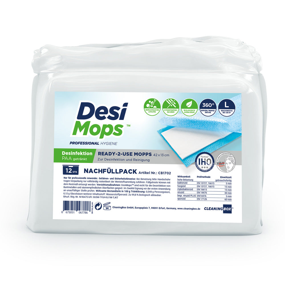 CleaningBox® 5-in-1 Wet Wipes Furniture &amp; Surfaces