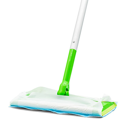 CleaningBox DesiMops S Reichweite bis 20 m², 25x13 cm, blau, 20er Spenderbox