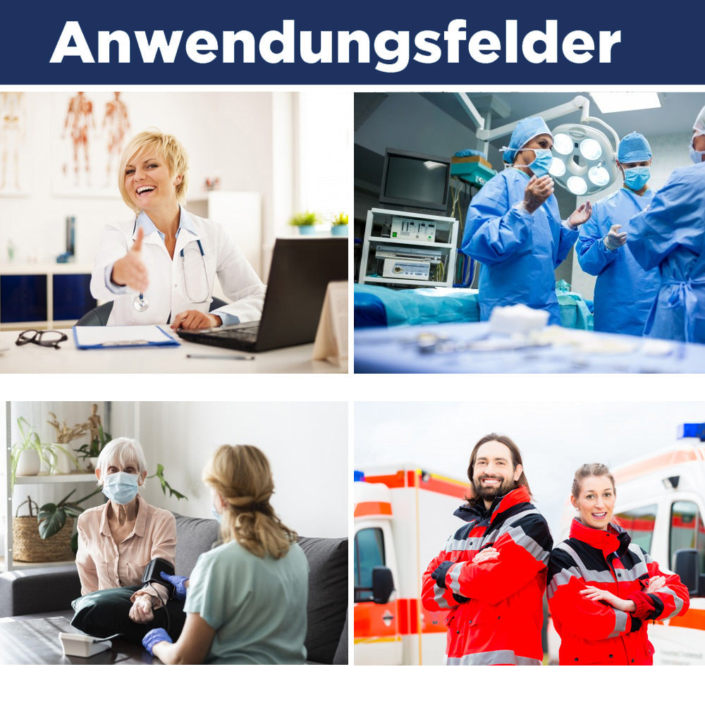 CleaningBox DesiMops S Reichweite bis 20 m², 25x13 cm, blau, 20er Spenderbox