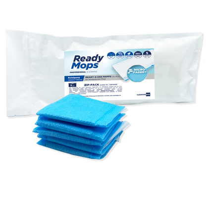 CleaningBox ReadyMops S Allzweck Reichweite 20 m², 25x13 cm, blau, 20er Spenderbox