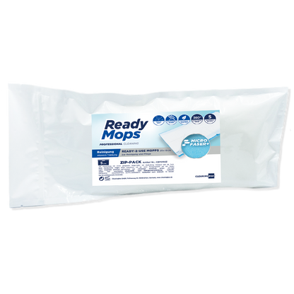 CleaningBox ReadyMops S Allzweck Reichweite 20 m², 25x13 cm, blau, 20er Spenderbox